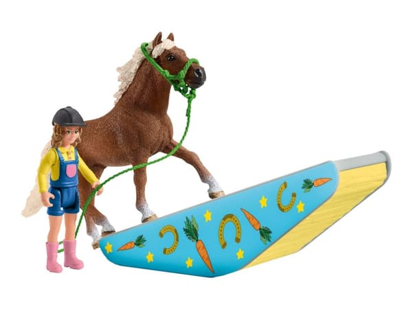 Schleich ponny agilityträning