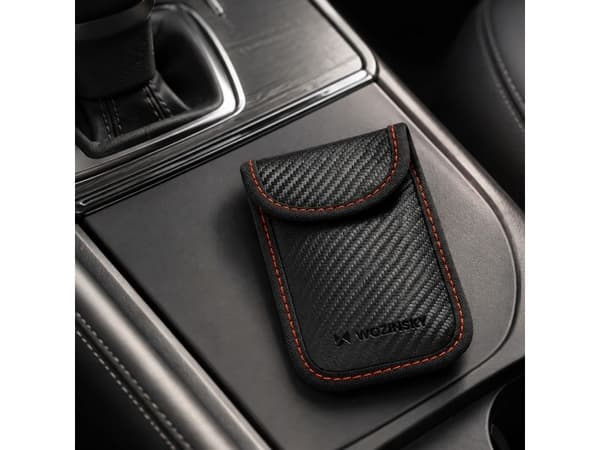 Wozinsky WPB-R14 RFID Blocking Case for Keyless Keys 14x9 cm - Black