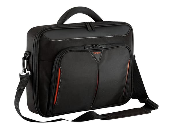 Targus Classic Clamshell - Notebookbæreveske - 14" - svart, rød