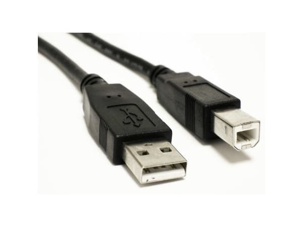 Akyga AK-USB-04 - USB-kabel - USB (hann) til USB-type B (hann) - 1.8 m - svart