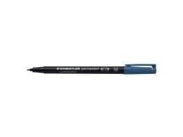 Permanentpennor STAEDTLER Lumocolor 317, medium, 1 mm, blå, 10-pack