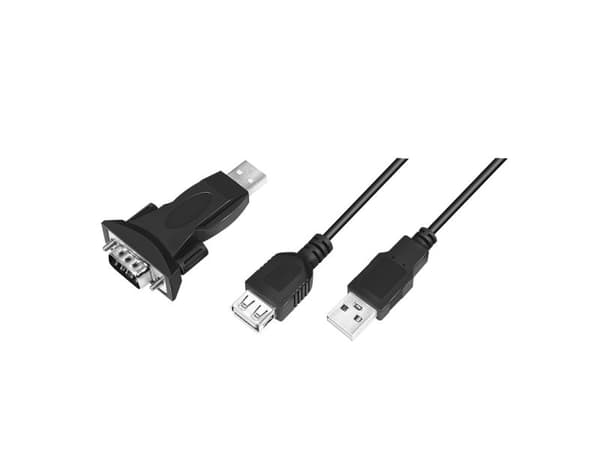 LogiLink USB 2.0 to Serial Adapter - Seriell adapter - USB 2.0 - RS-232