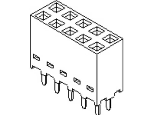 Molex liitäntäkaappi PCB 901512214 30 kpl