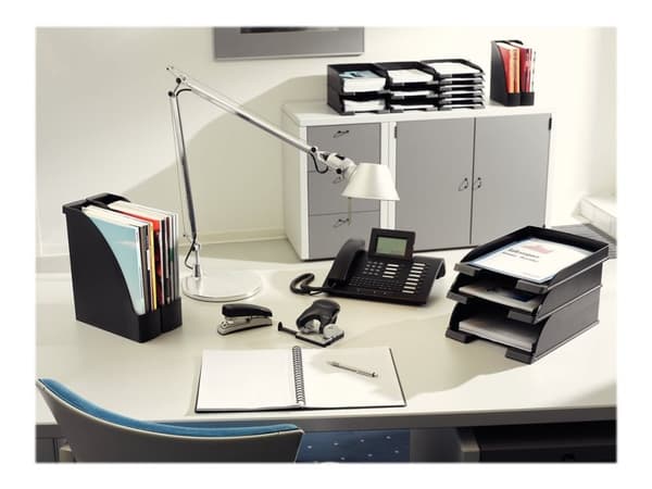 Leitz Plus Slim - Brevfack - för A4 (210 x 297 mm) - svart