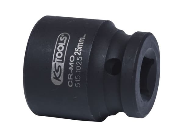 KS Tools 515.1025, Kraftpipe, Sort, 1 hoder, 1/2", Metrisk, 25 mm