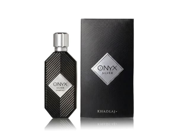 Khadlaj Khadlaj Onyx Silver Eau de Parfum til mænd, 100 ml