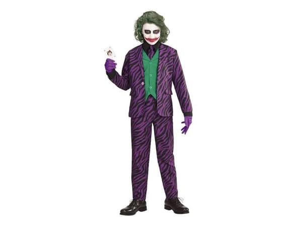 Evil Joker maskeradkostym