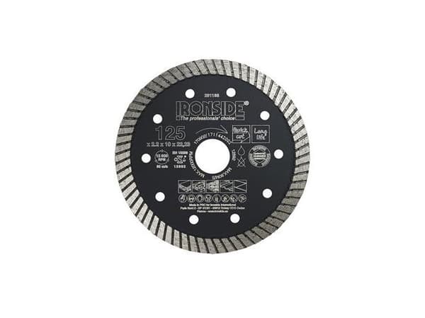 Diamantklinge 125x2,2x22,23mm uni. turbo