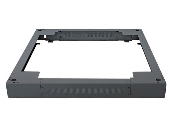 Intellinet 19" Plinth, Racksokkel, Stål, Sort, 1 stykker, 8 kg