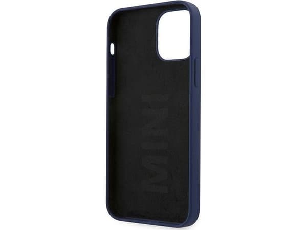 Mini Morris Mini MIHCP12LSLTNA iPhone 12 Pro Max 6,7" mörkblå/navy fast silikonfodral
