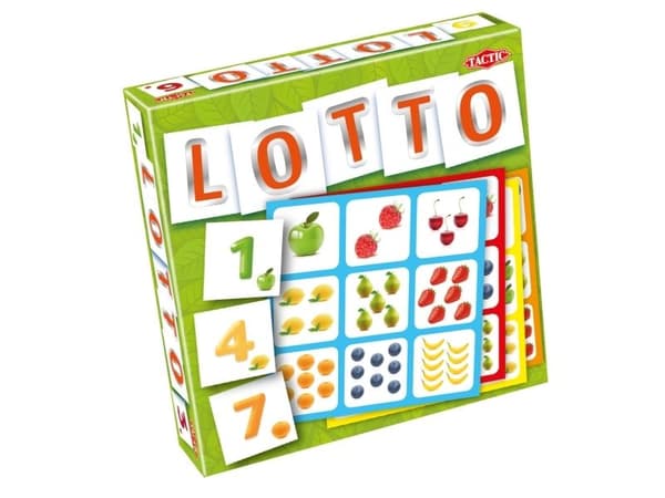 Tactic Frukt og tall Lotto