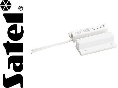 Satel magnetisk dörrsensor vit (K-1)