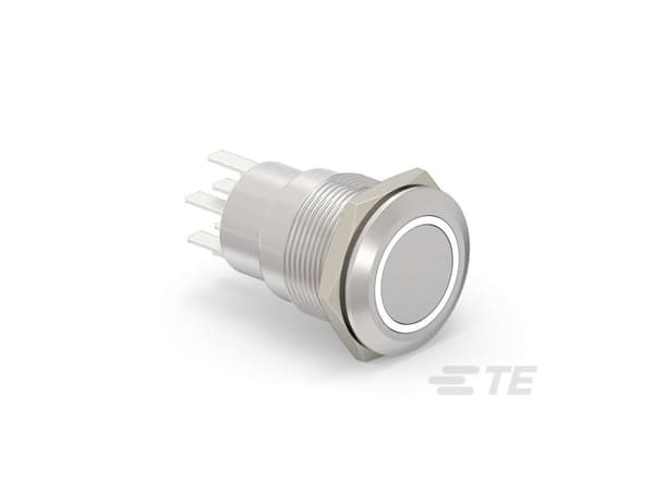 TE Connectivity Illuminated Pushbutton SwitchesIlluminated Pushbutton Switches 4-2213764-3 AMP