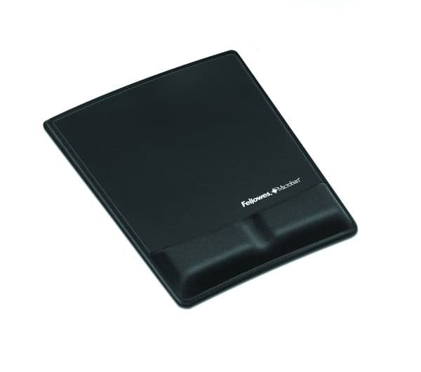 Fellowes Wrist Support - Musematte med håndleddsstøtte - svart
