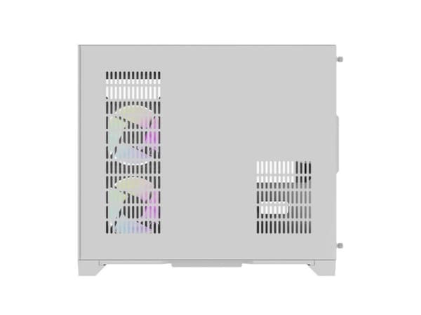 Darkflash Darflash FT418 PC-kotelo + 6 aRGB tuuletinta (valkoinen)