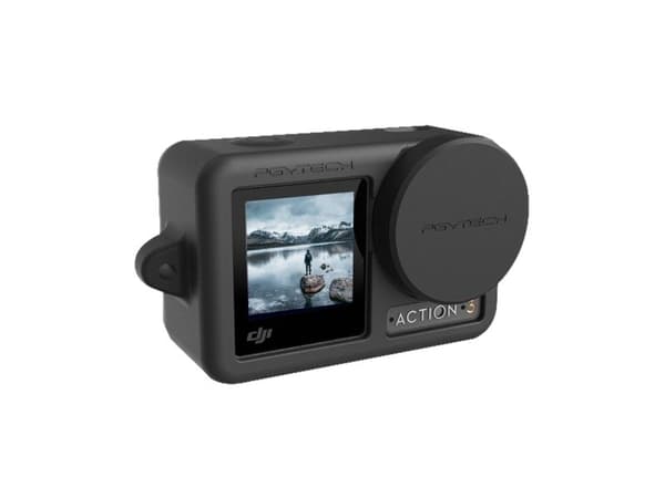 PGYTECH - Taske til actionkamera - silicagel - sort