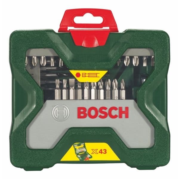 Bosch BOR-/BITSSÆT HEX X-LINE 43 DELE I KUFF