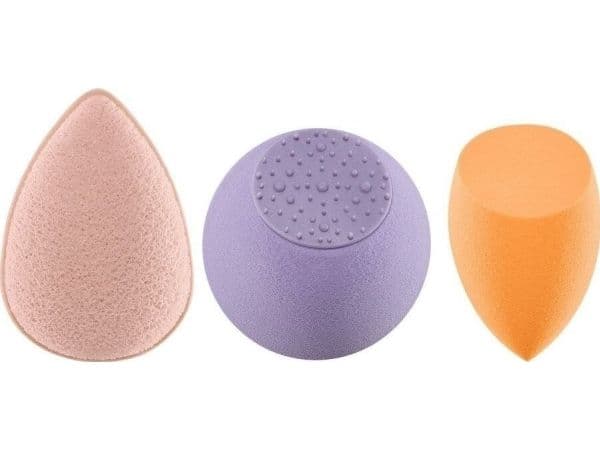 Real Techniques Sponge+ beauty makeup-blendere for ansiktsrens og toner