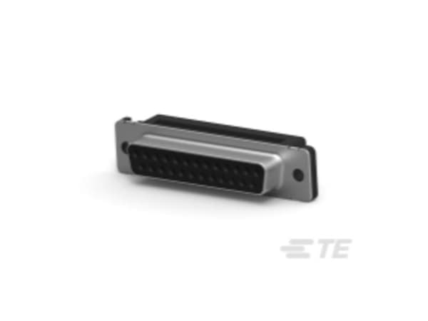 TE Connectivity Amplimite HDF-20 25 Way Right Angle Cable Mount D-sub Connector Socket, 2.77mm Pitch