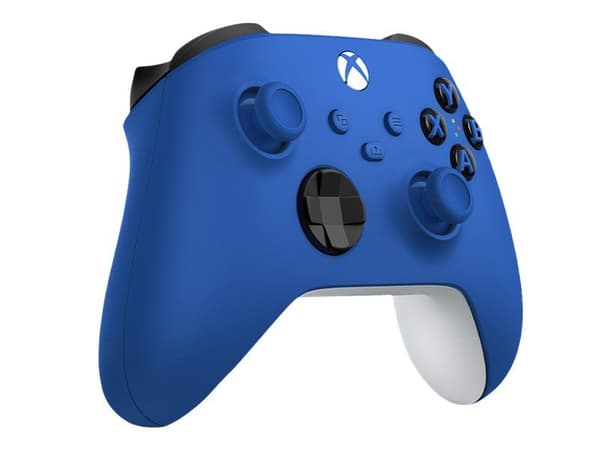 Microsoft Xbox Wireless Controller - Spelkontroll - trådlös - Bluetooth - chockblå - för PC, Microsoft Xbox One, Android, Microsoft Xbox Series S, ...