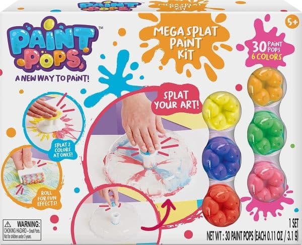 Funko Pop Paint Pops Pop n Splat gallery kit