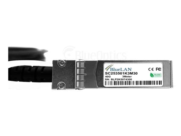 BlueOptics MCC1V30A-002-BL, 2 m, DAC, QSFP, 4x SFP+