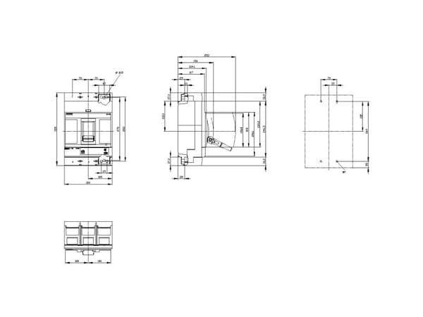 Siemens 3VA2563-5HK32-0AA0, IP40