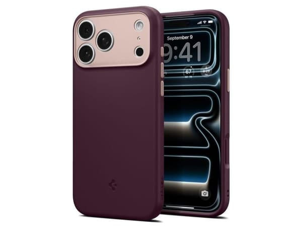 Spigen Nano Pop MagSafe case for iPhone 18 Pro Max / 17 Pro Max - dark cherry