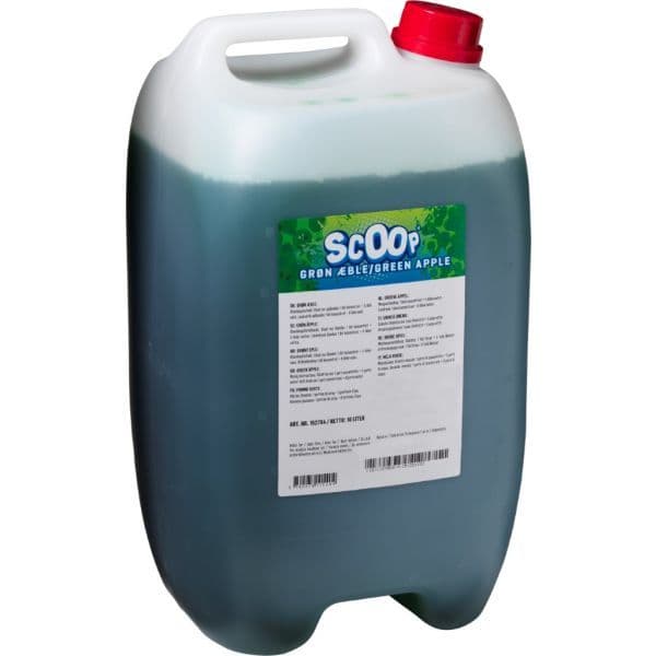 Scoop Grön äppel-läsk 10 liter.