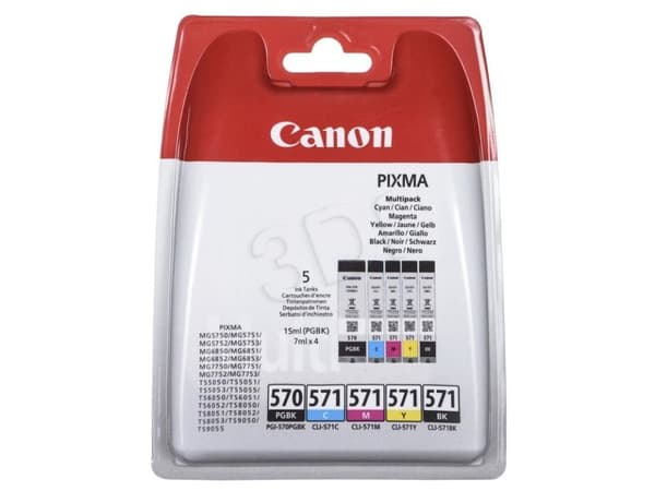 Canon PGI-570BK / CLI-571 BK/C/M/Y bläckpatron multipack