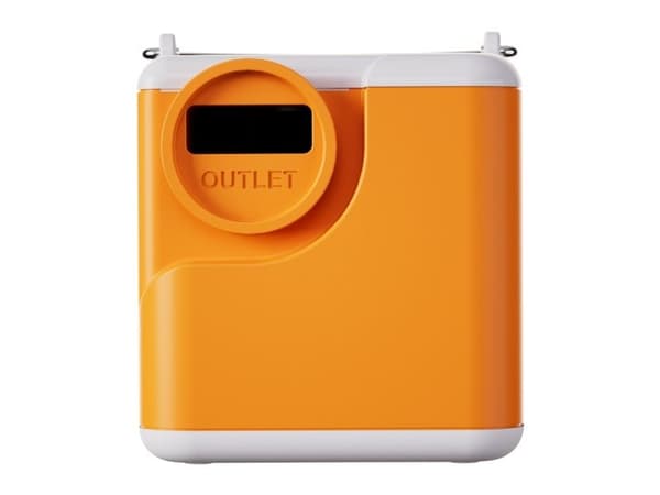 Flextail Nano Pump 5C2 portable pump (orange)