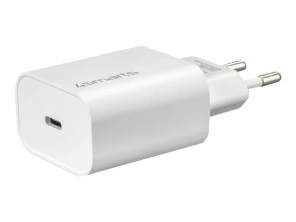 4smarts VoltPlug Dual, AC, 5 V, 2,4 A, Musta