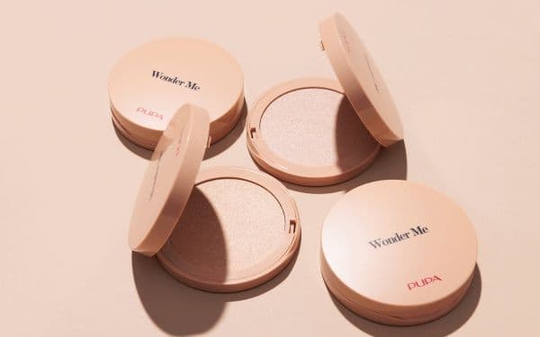 Pupa Wonder Me Glow Compact Highlighter Face Zero Effect Powder 101 Rose Gold 7.5ml