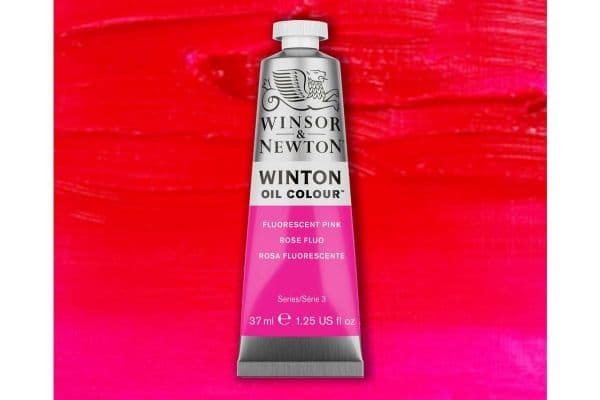 Winton oil 37 ml, fluorescerende rosa