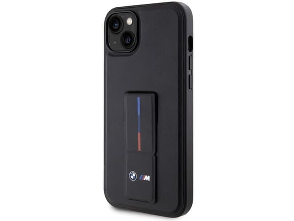 BMW Grip Stand Hot Stamp-etuiet til iPhone 14 Plus / 15 Plus