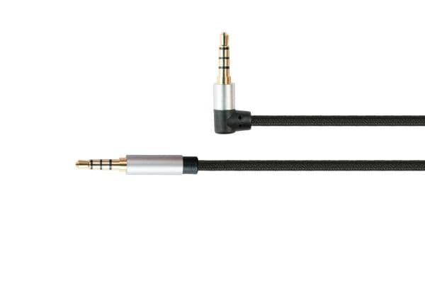 Python GC-M0231, 3.5mm, Hankjønn, 3.5mm, Hankjønn, 0,5 m, Sort