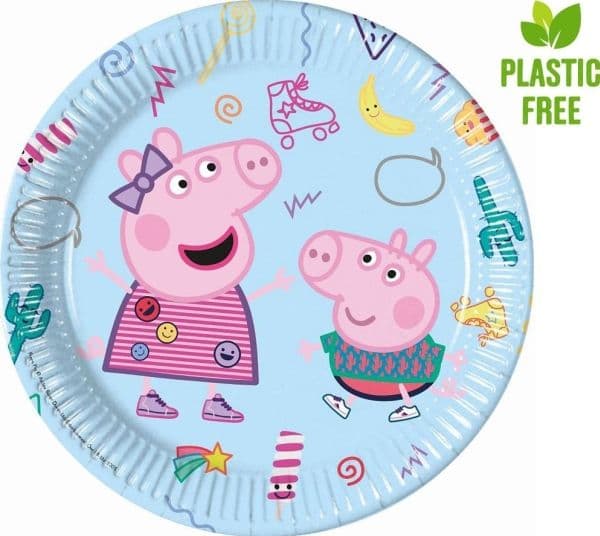 Peppa Pig tallrikar, 23 cm