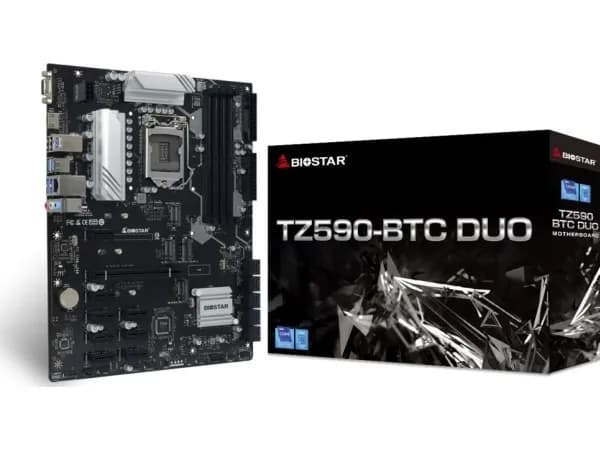 Biostar Mainboard, Intel Z590 Socket 1200, uATX, GbE LAN