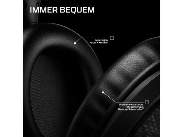 HyperX Cloud Stinger 3 Wireless Gaming Headset PlayStation, 280 g, Musta