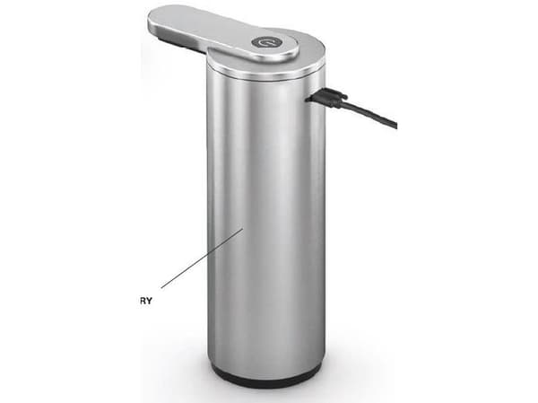 ZACK Tvålpump Sensor USB TERVO Rostfri matt ZACK®