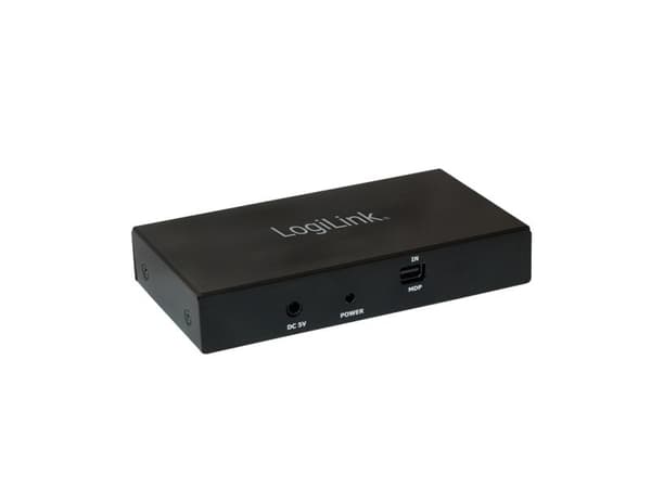 LogiLink CV0094, Mini DisplayPort, 2x HDMI, Sort, RoHS, CE, 5 V
