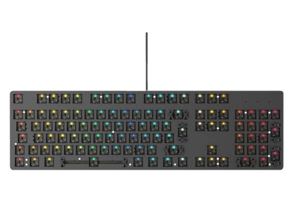 Glorious GMMK Full Size ISO - Customized - Tastatur - bakgrunnsbelyst - USB