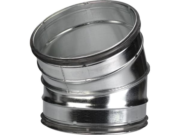 LINDAB Bending BFU 250 30. Sömmar, består av 2 segment. Passar i rör, nippelstorlek.