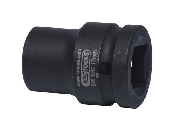 KS Tools 515.1318, Kraftpipe, Sort, 1 hoder, 3/4", Metrisk, 18 mm