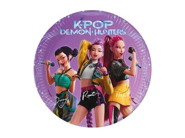 K-pop Demon Hunters tallerkener, 19,5 cm