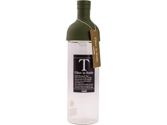 Hario flaska med sil grönt 750 ml