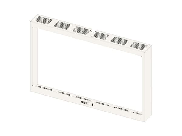 Mainstream Display Enclosure med beskyttelsesglas til 52" - Ekskl. beslag