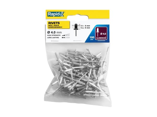 Rapid Standardnitar ?4,0 x 12 mm - 100 st.