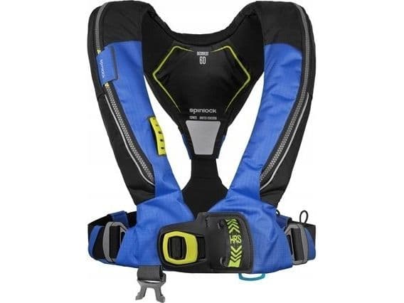 Spinlock Deckvest 6D redningsvest HRS 170N, rød/blå