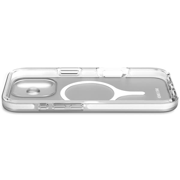 Decoded D26IPO17BCT2FE, Mobilskal, Apple, iPhone 17, 16 cm (6.3"), Transparent, Vit